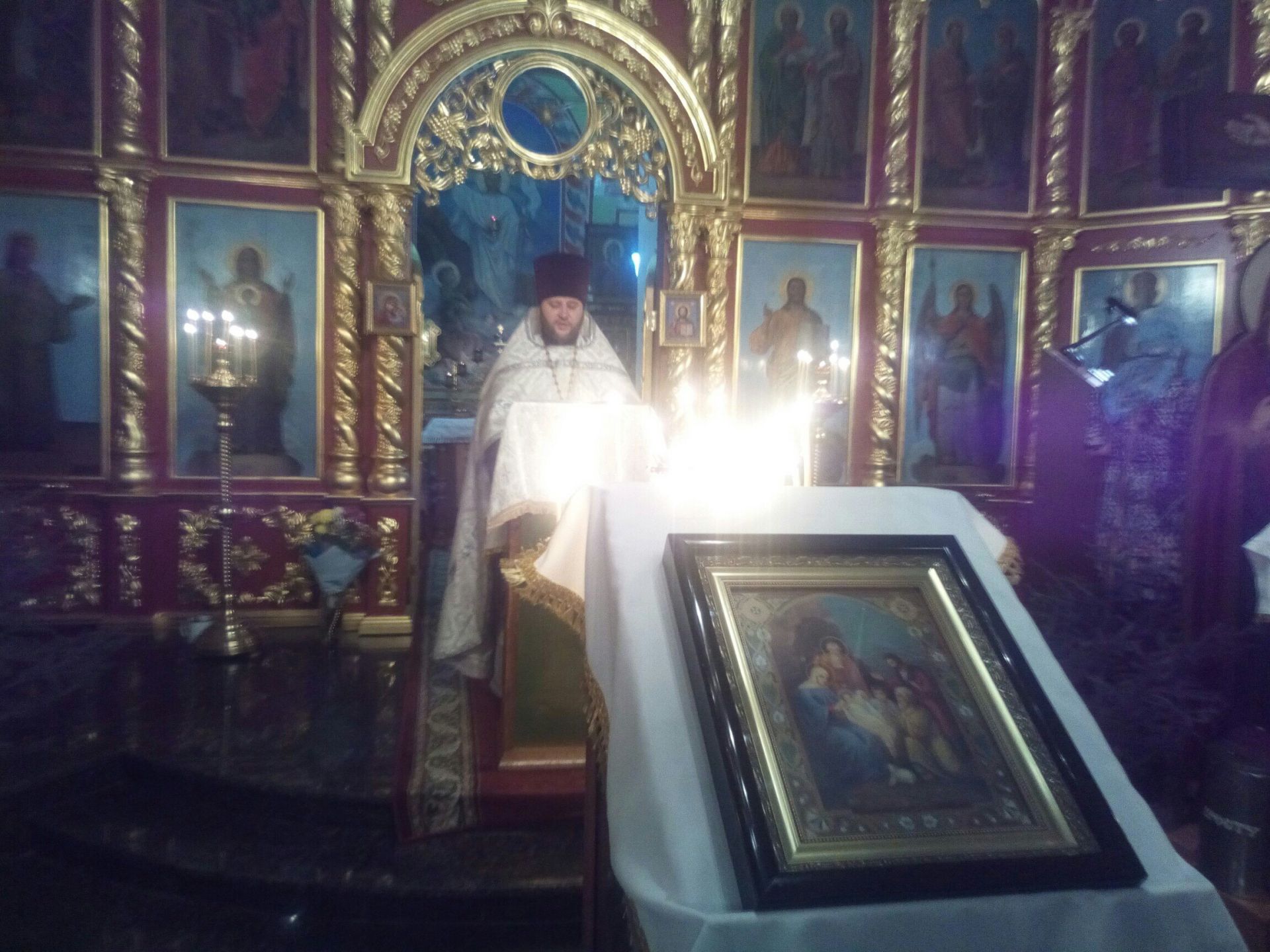 Фото: православные христиане Мамадышского района празднуют Рождество
