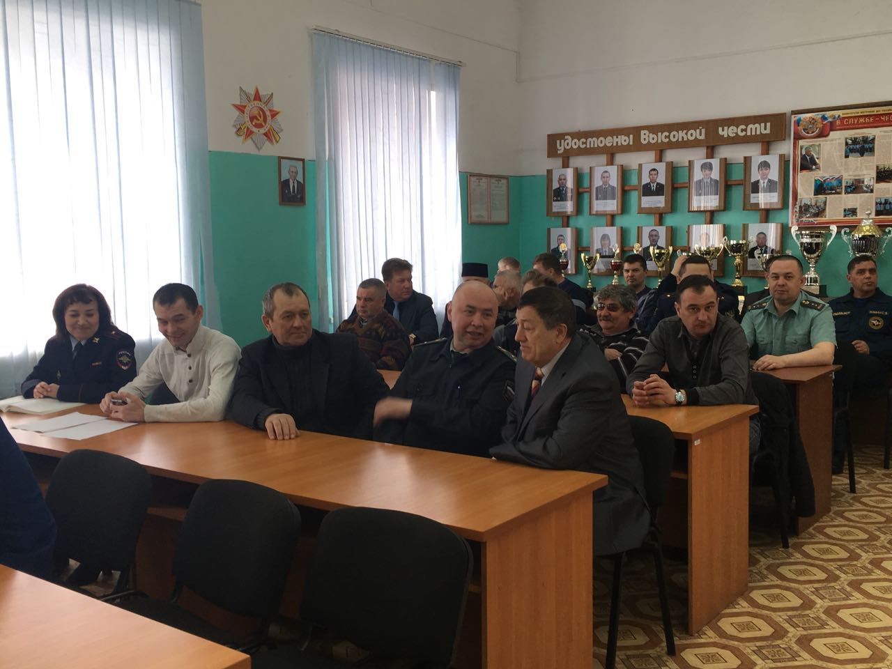 Представители Совета генералов РТ с рабочим визитом посетили Мамадышский район