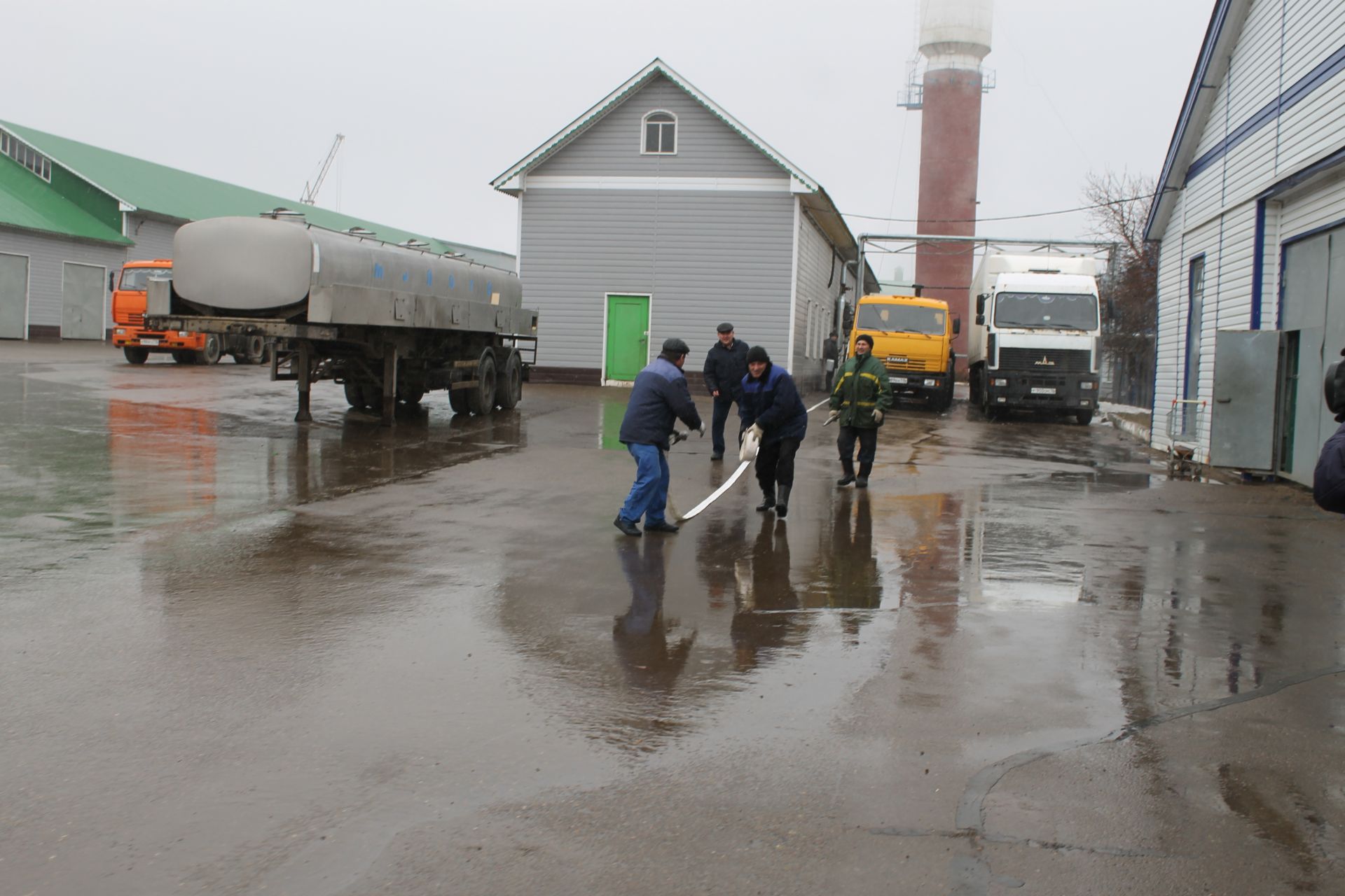 В Мамадыше на заводе "Азбука сыра" эвакуировали рабочих