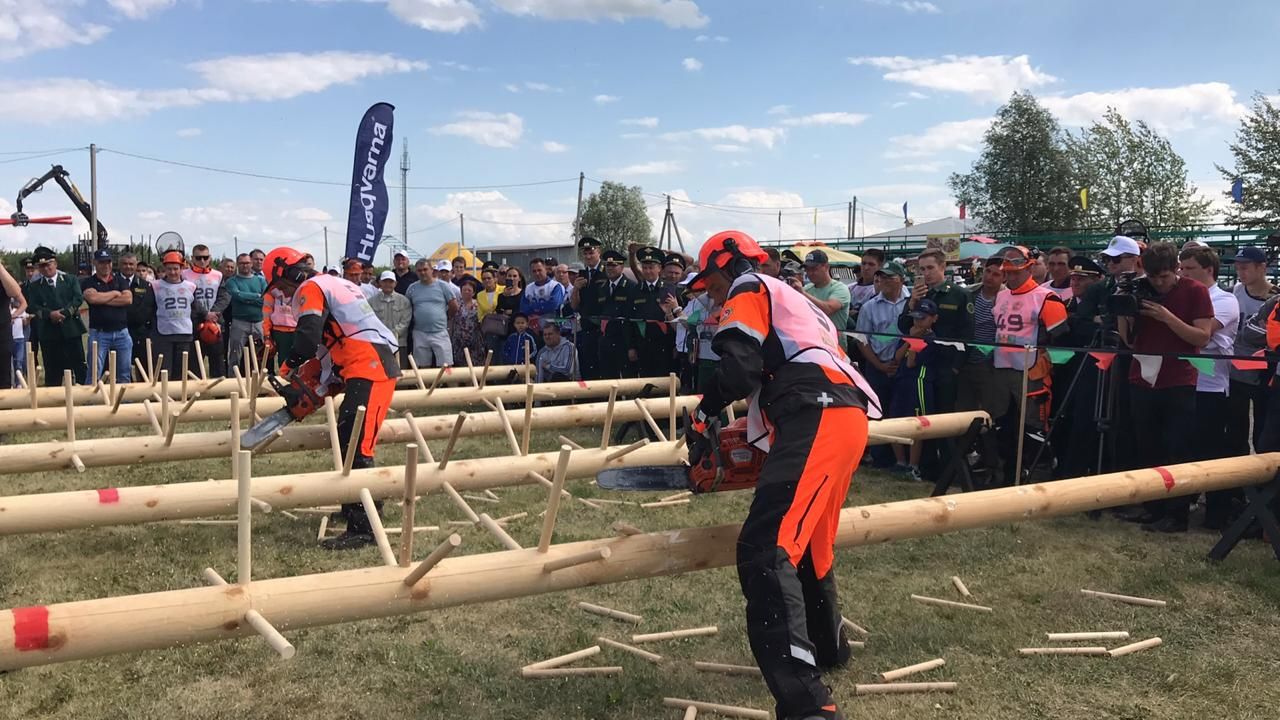 На мамадышском ипподроме состоялось открытие чемпионата «Лесоруб-2019»