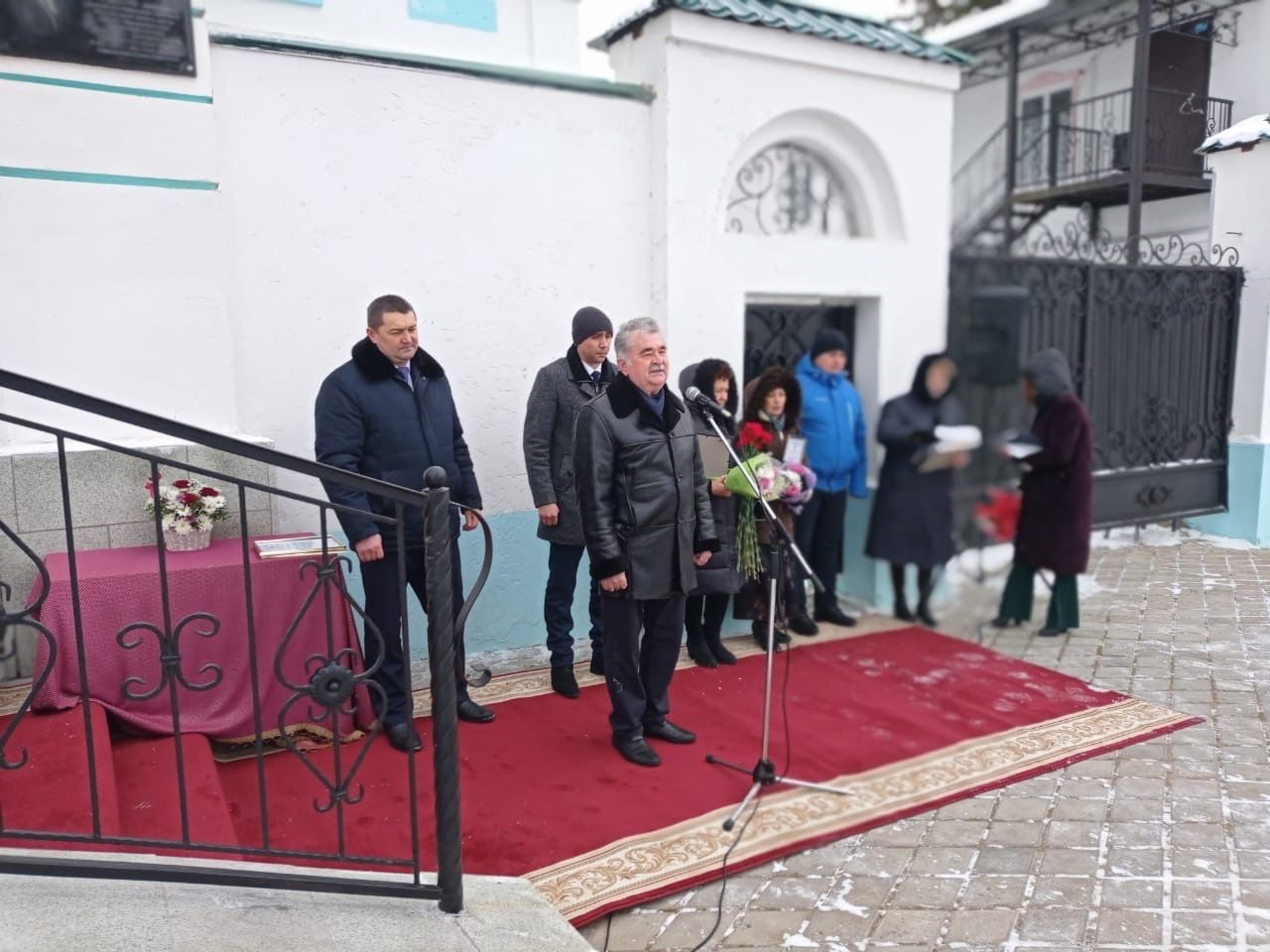 В Мамадыше открыли мемориальную доску в честь первого руководителя Мамадышского кантонного Совета Рауфа Сабирова