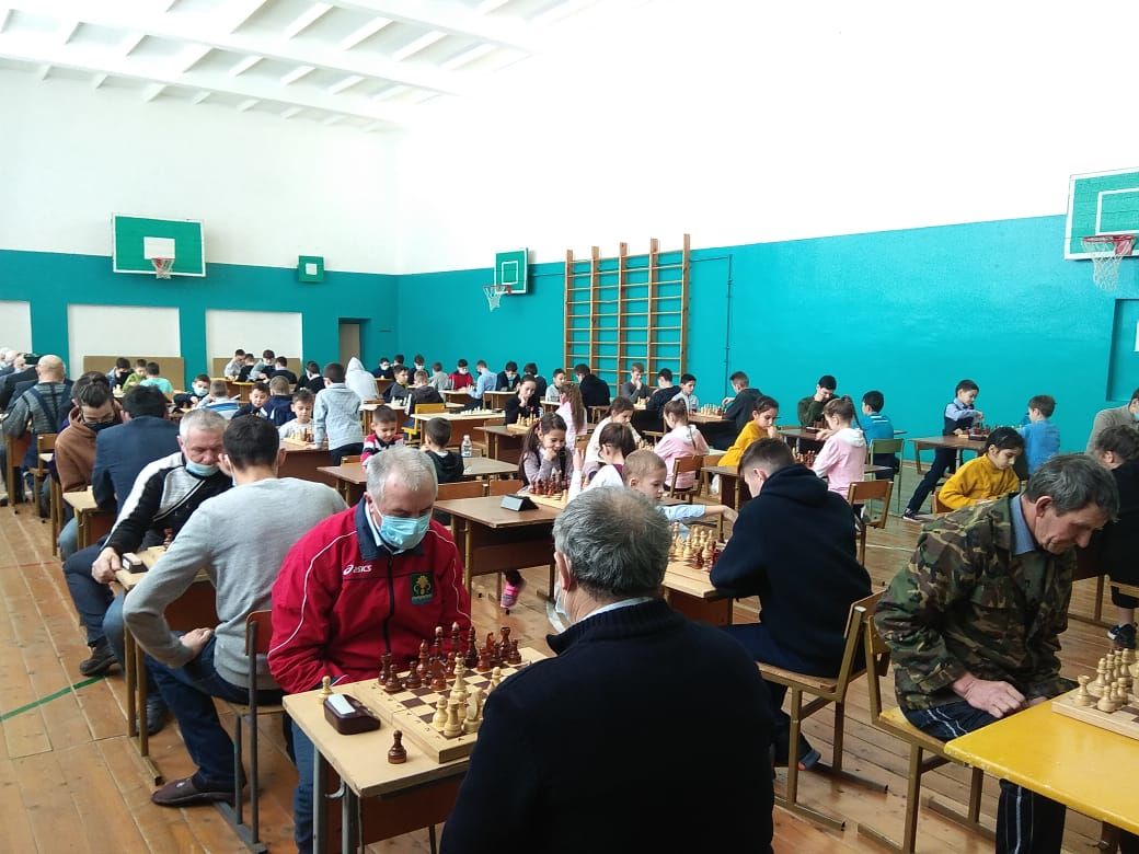 90 шахматистов Мамадыша боролись за победу в турнире