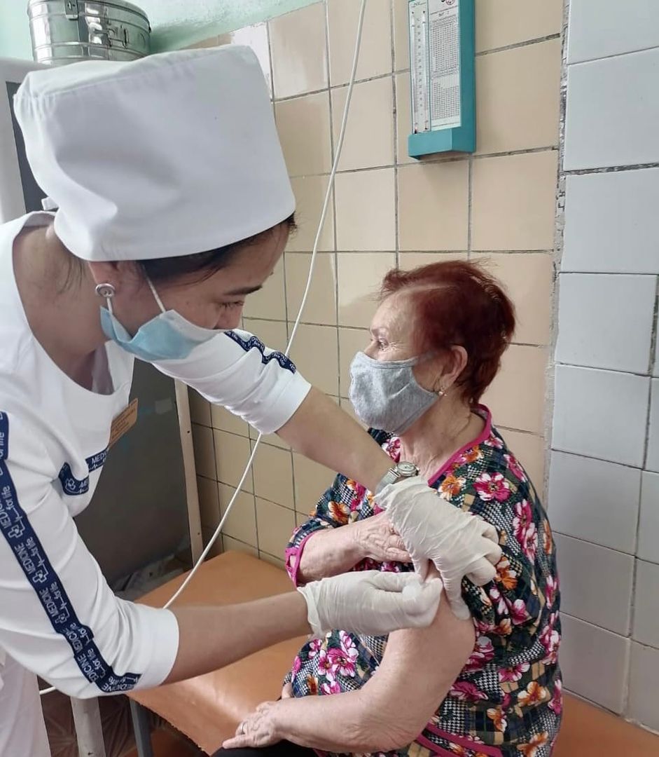 Мамадышская пенсионерка с сахарным диабетом сделала прививку от COVID-19