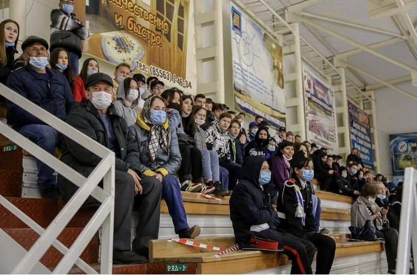 В Мамадыше прошел хоккейный матч памяти Раиса Абдуллина