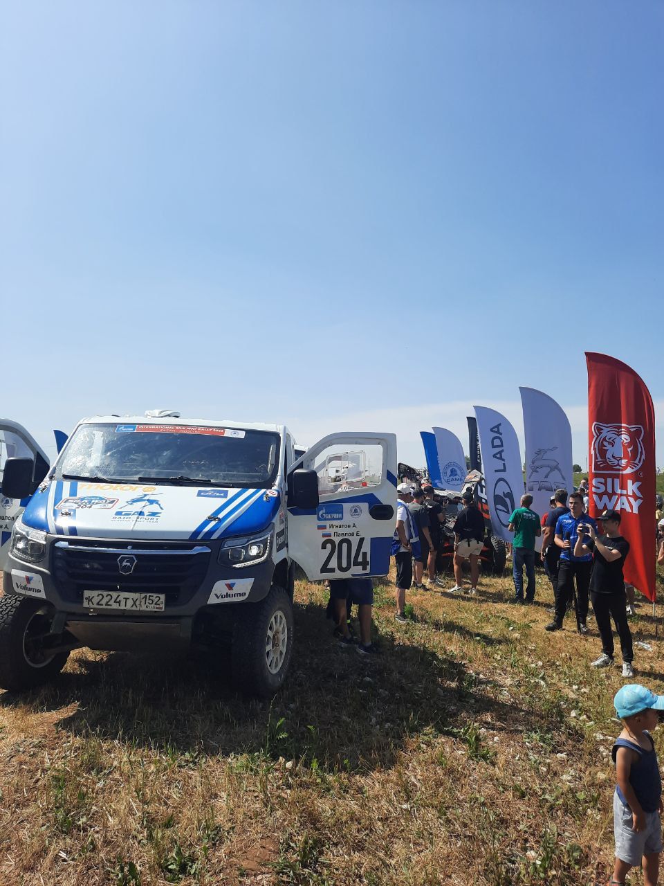 Мамадышский район встретил гонщиков ралли «Шелковый путь»