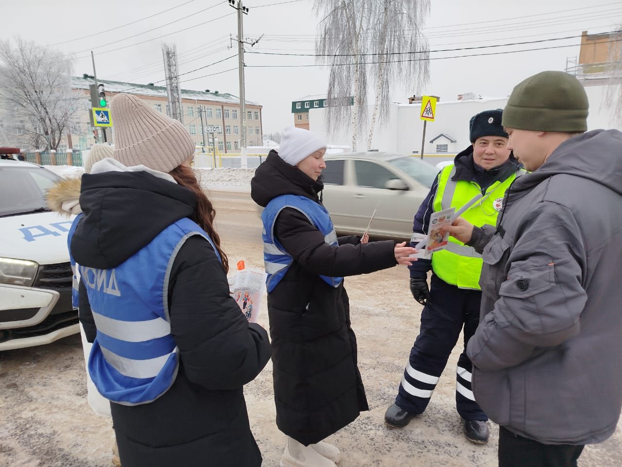 Юидовцы городской школы №1 провели предновогоднюю акцию