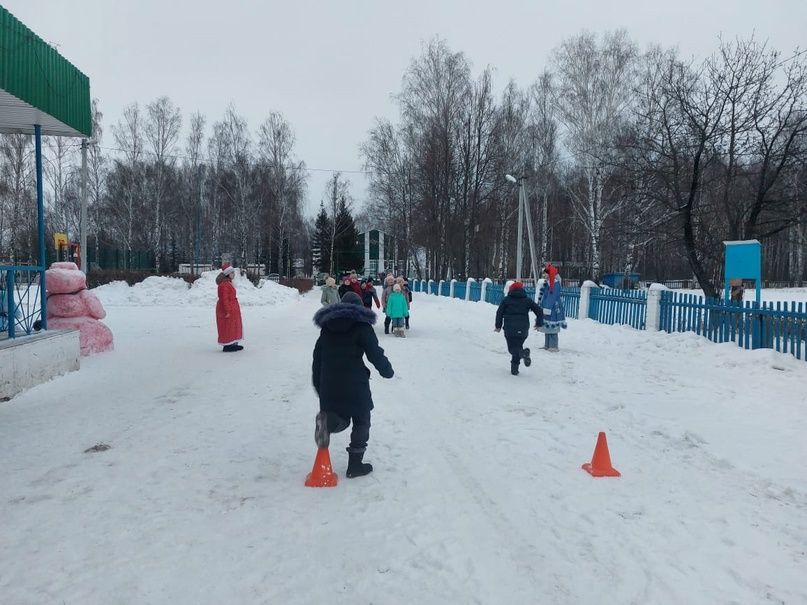 В Олуязском лицее прошла акция «Яркая, здоровая зимушка-зима»