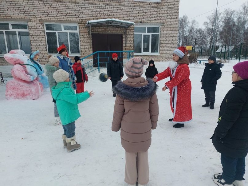 В Олуязском лицее прошла акция «Яркая, здоровая зимушка-зима»