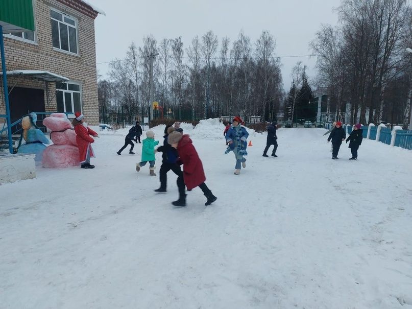 В Олуязском лицее прошла акция «Яркая, здоровая зимушка-зима»