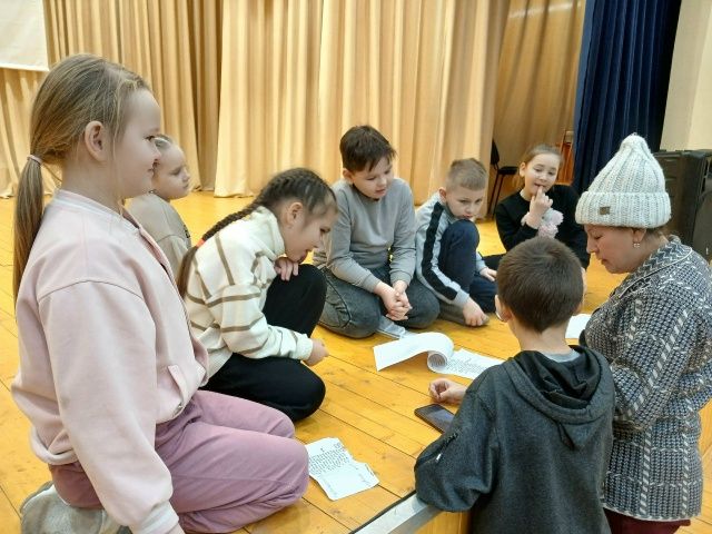 В Шадчинском СДК прошёл мастер-класс по сценической речи для детей