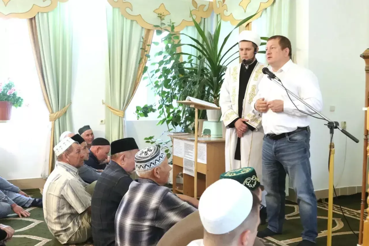 В Мамадышском районе отмечают Курбан-байрам