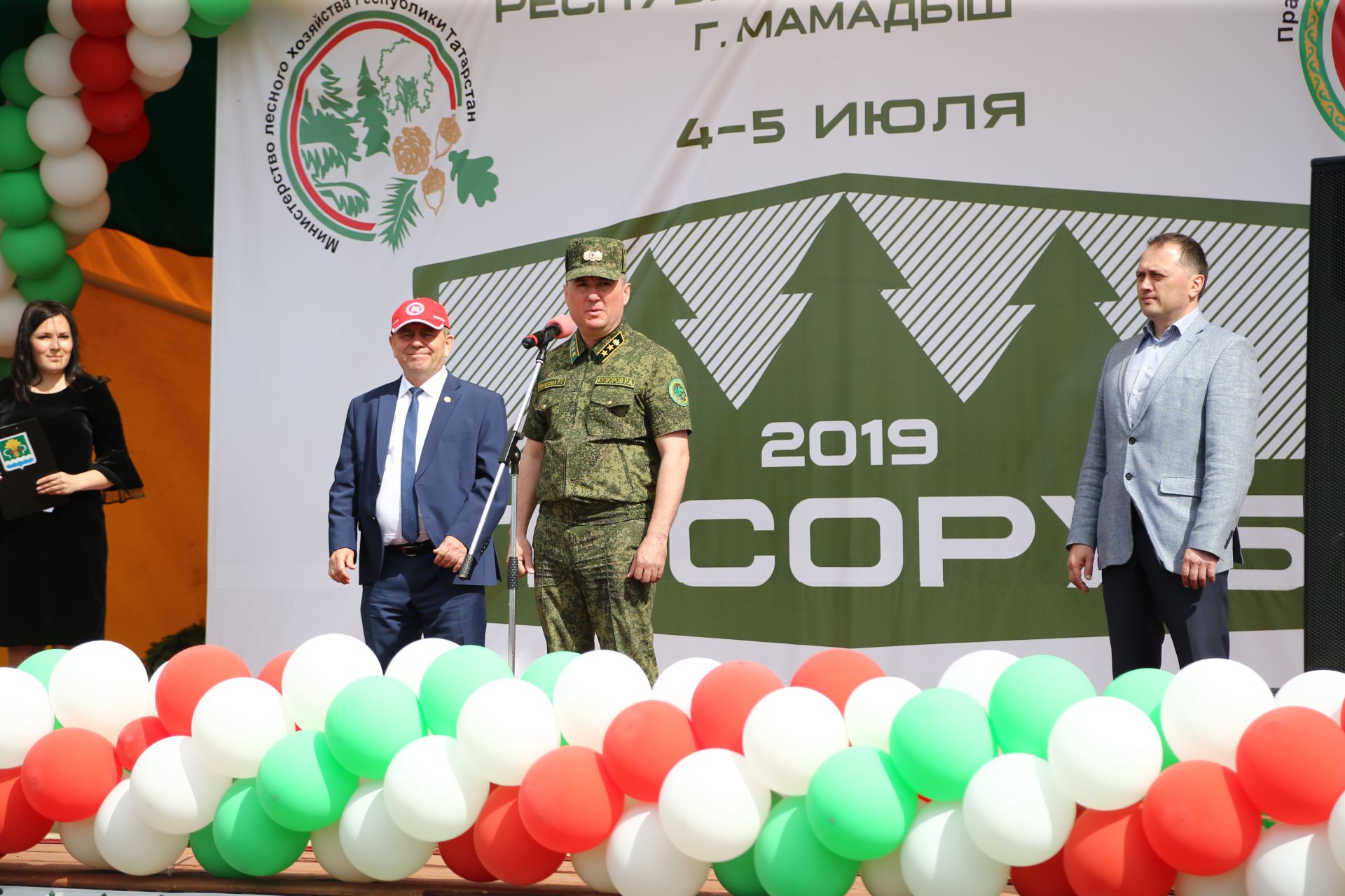 Фоторепортаж торжественного открытия Регионального этапа чемпионата "Лесоруб - 2019"