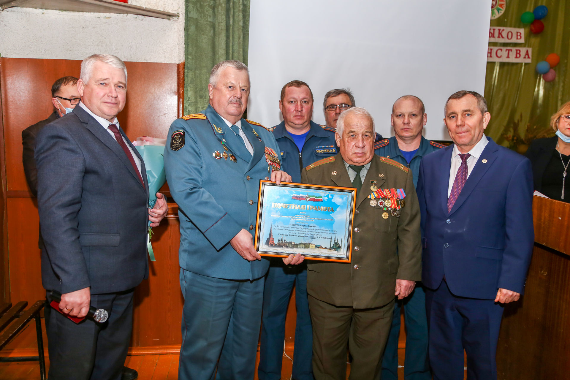 Анатолий Ильин награжден медалью "За заслуги перед Мамадышским муниципальным районом"