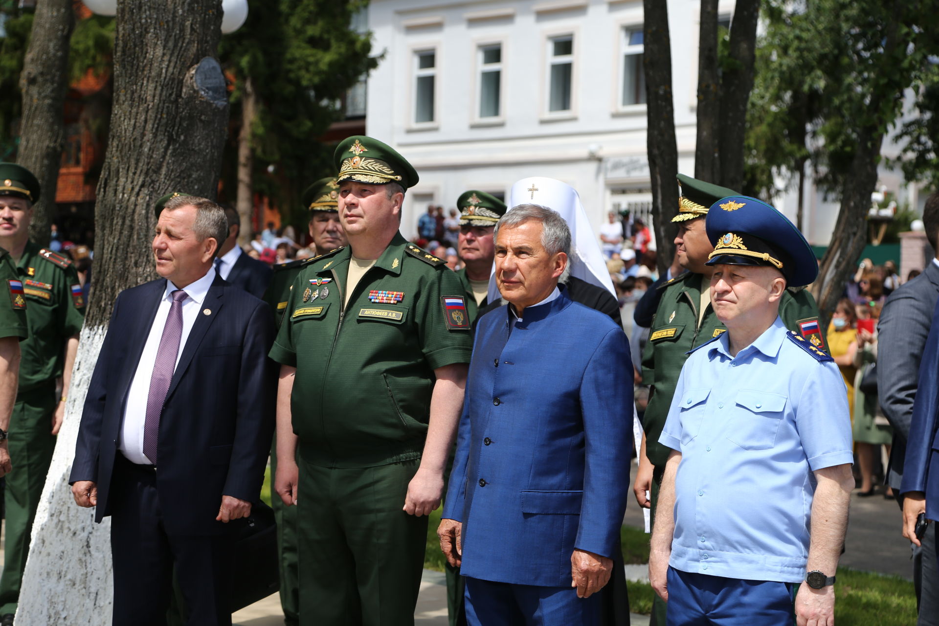 Торжественное открытие бюста военному прокурору Николаю Афанасьеву