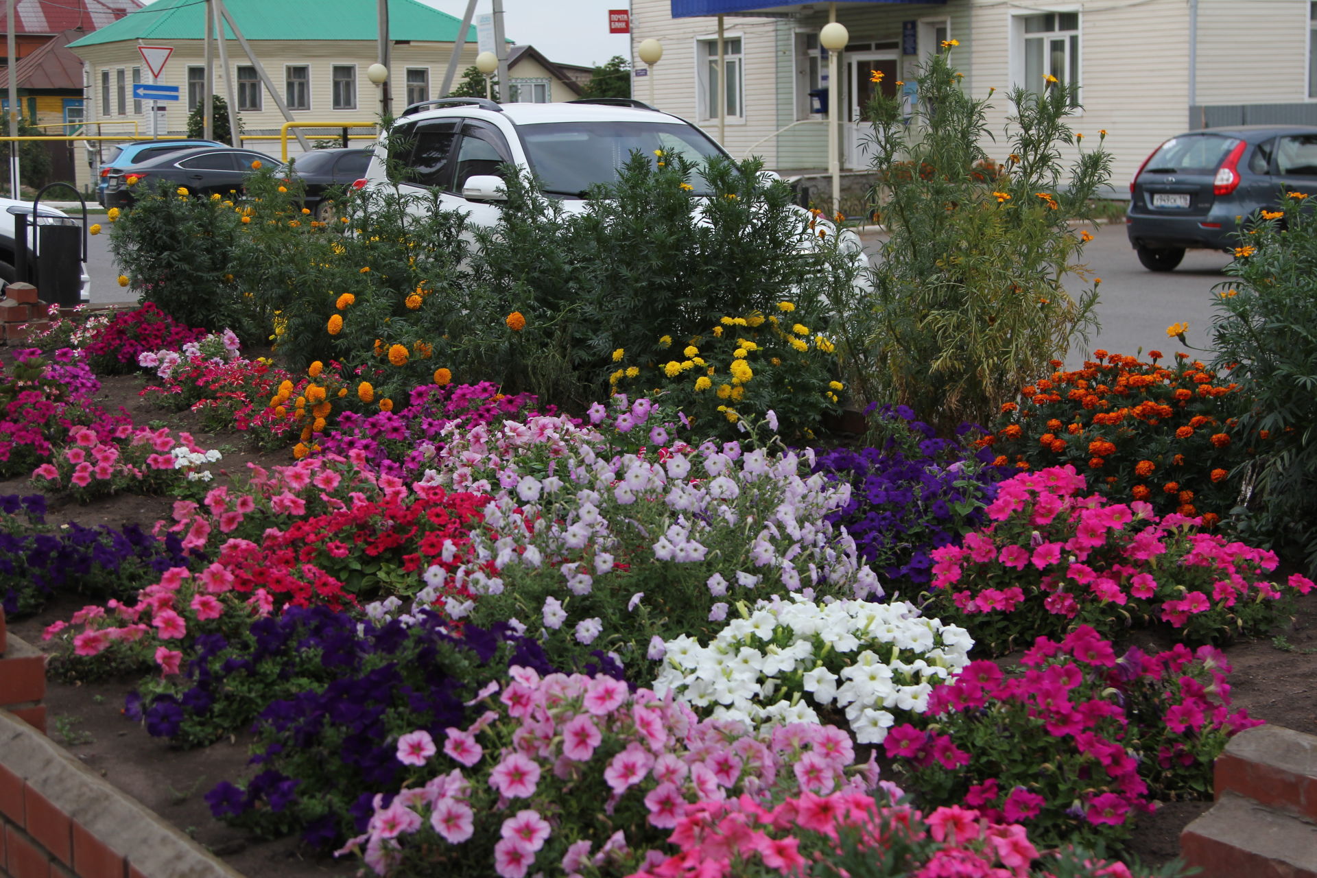 Конкурсная комиссия оценила цветочное оформление прилегающей территории городских предприятий