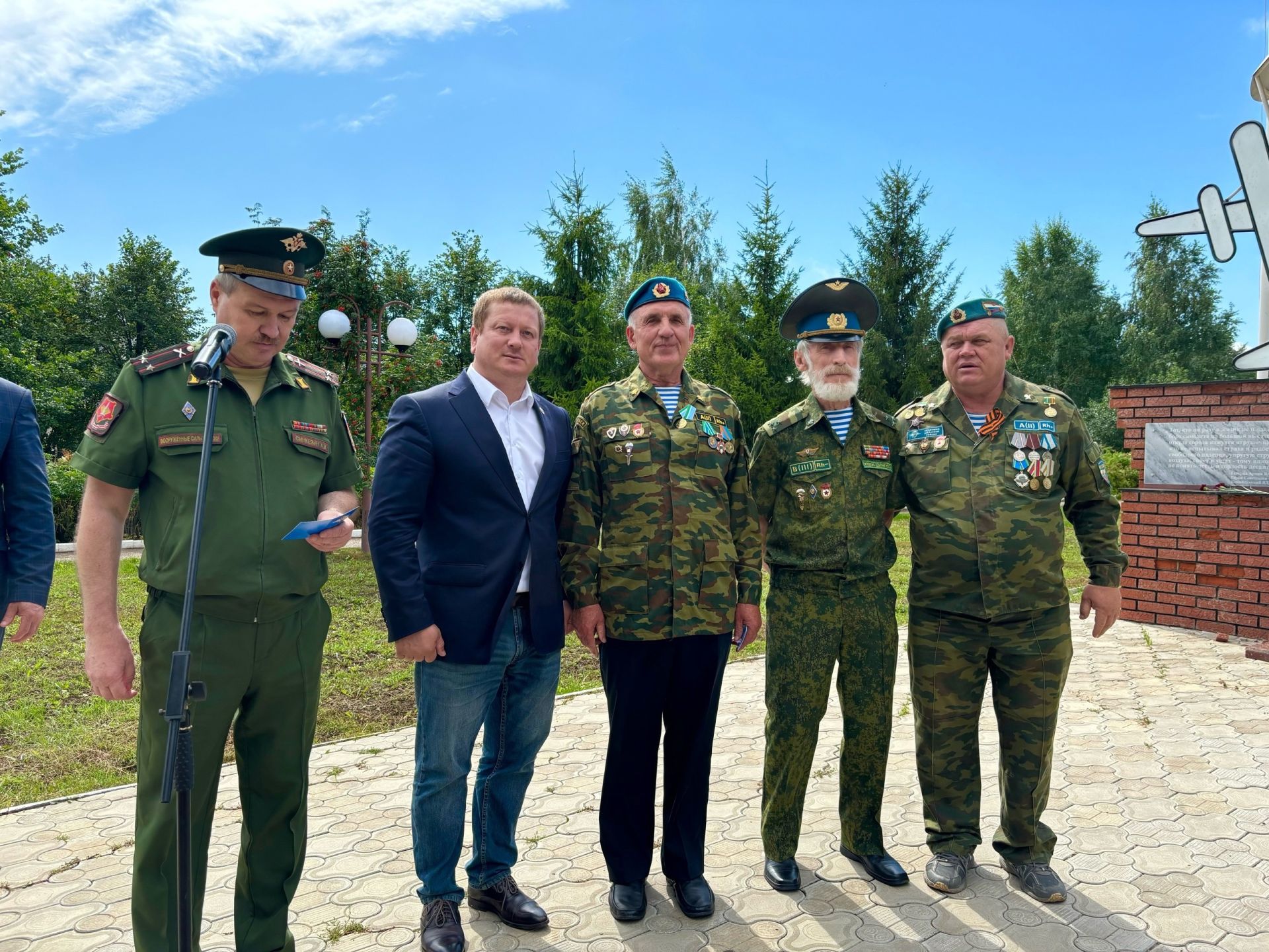 Мамадышские ВДВ-шники сегодня отметили свой праздник