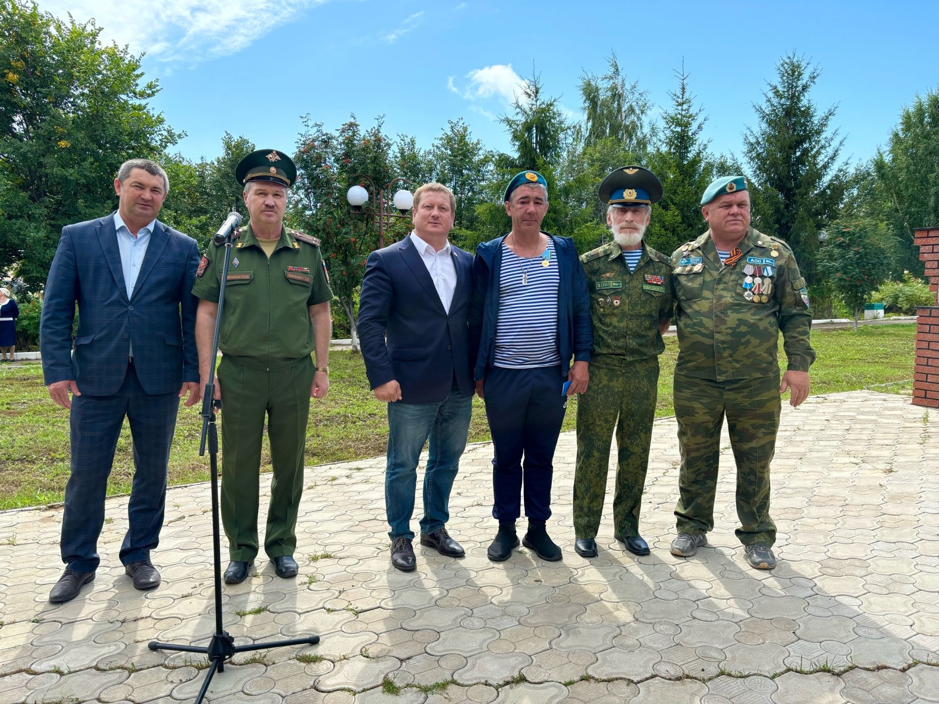 Мамадышские ВДВ-шники сегодня отметили свой праздник