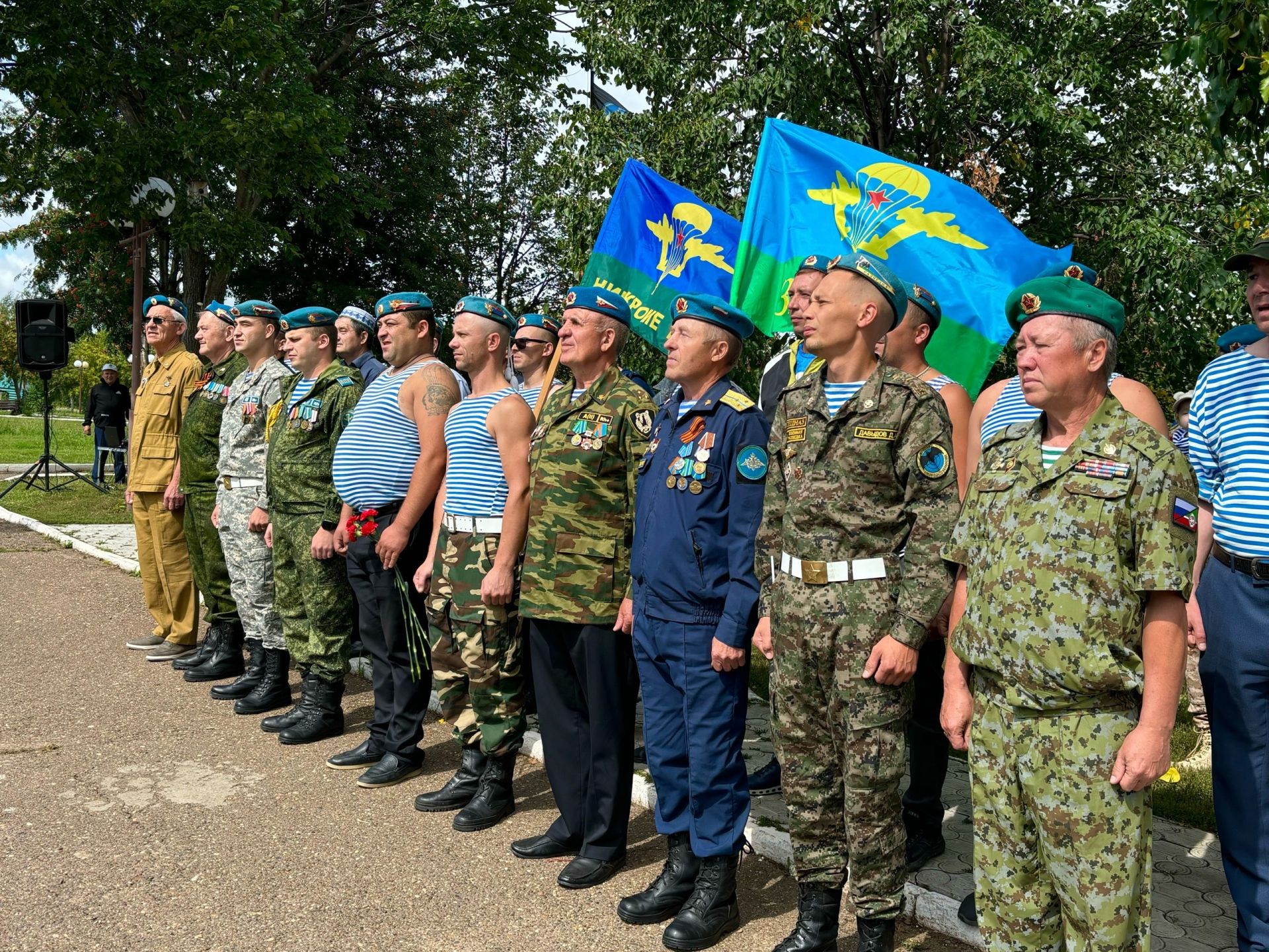 Мамадышские ВДВ-шники сегодня отметили свой праздник