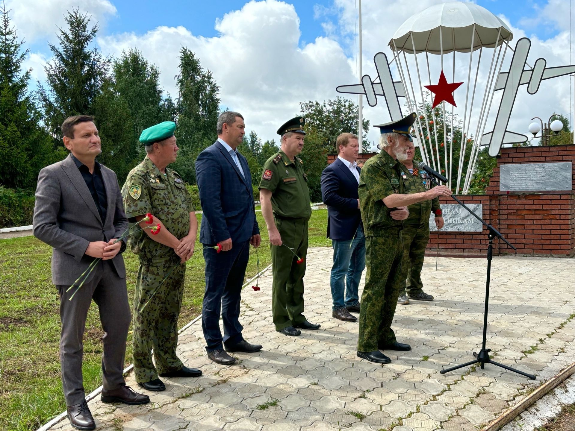 Мамадышские ВДВ-шники сегодня отметили свой праздник