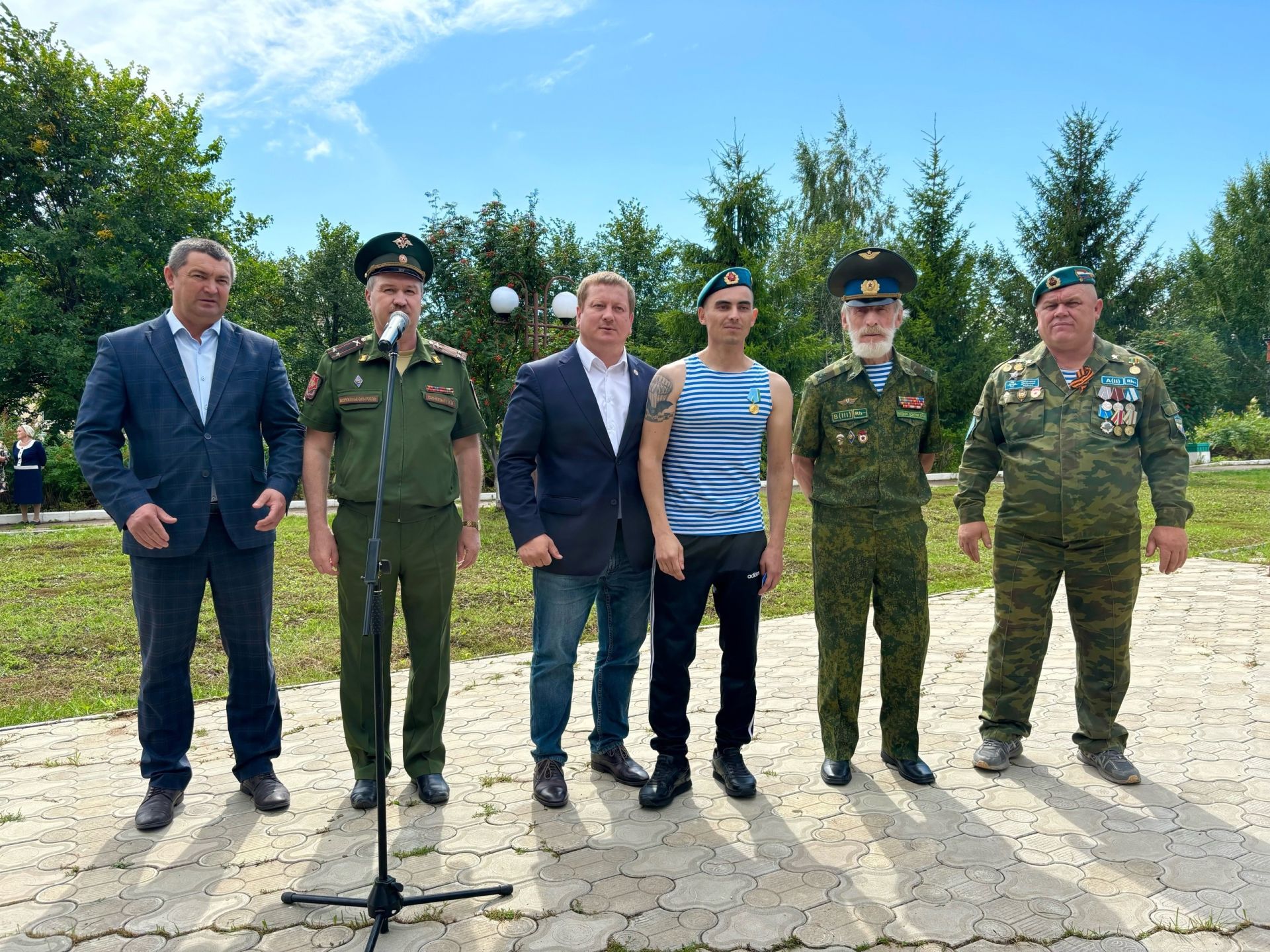 Мамадышские ВДВ-шники сегодня отметили свой праздник