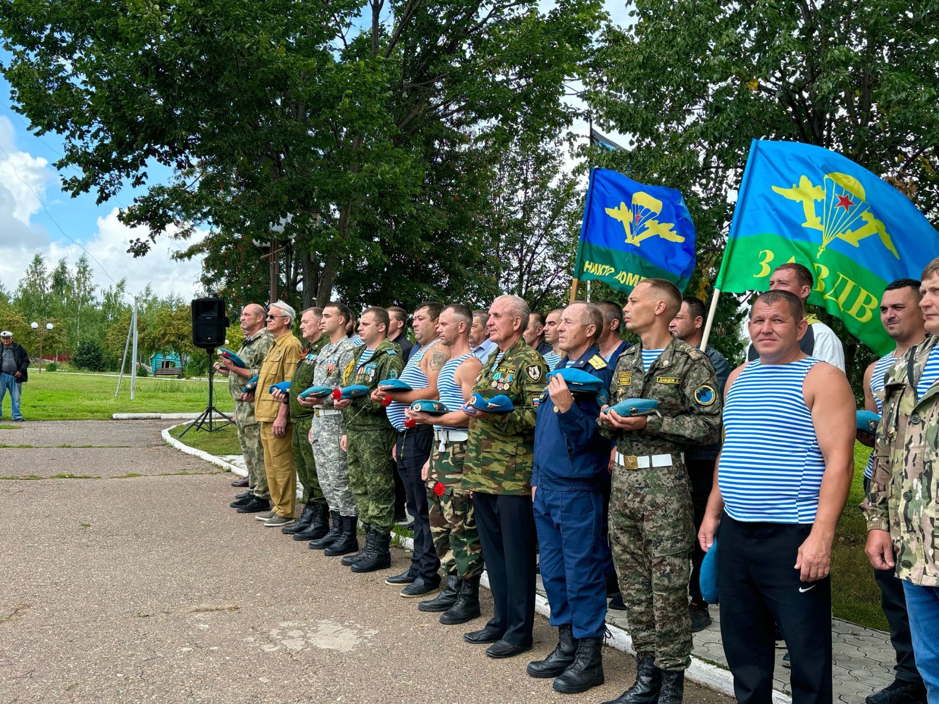 Мамадышские ВДВ-шники сегодня отметили свой праздник