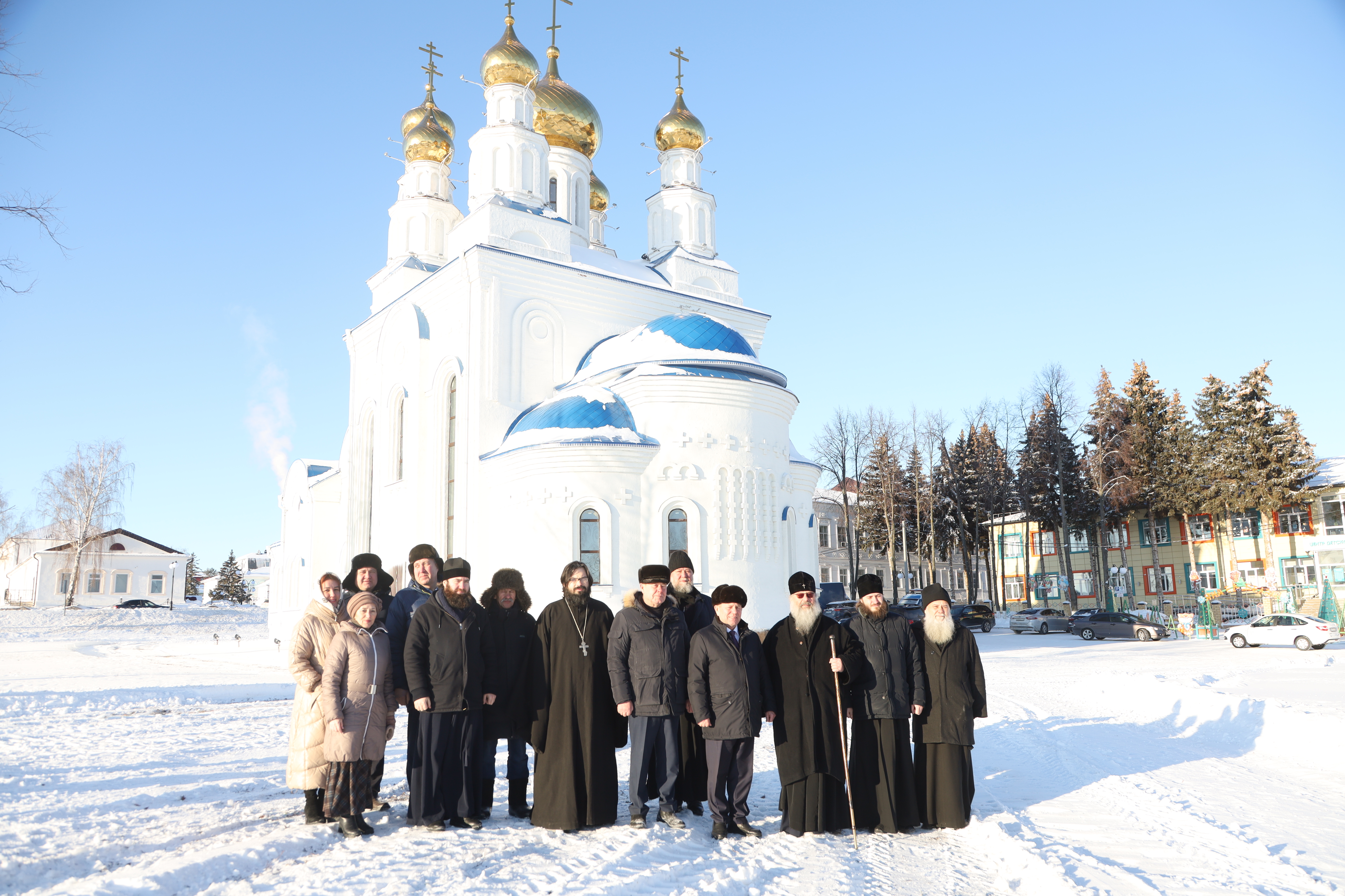 Мамадышский район посетил митрополит Казанский и Татарстанский Кирилл