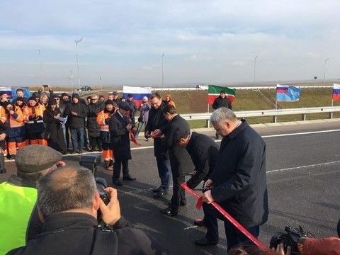В Татарстане открыли обновленный участок трассы М7 – дорога от Казани до Челнов стала полностью четырехполосной