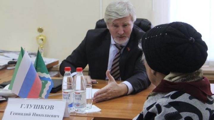 Депутат Госсовета РТ Геннадий Глушков провел прием граждан Мамадышского района