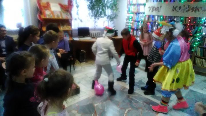 Праздник организовали детям в центральной библиотеке Мамадыша