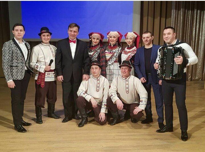 Государственный фольклорный ансамбль кряшен «Бермянчек» выступил на главной сцене Мамадышского района