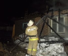 Пожарно - спасательные подразделения МЧС России ликвидировали последствия пожара в Мамадышском районе