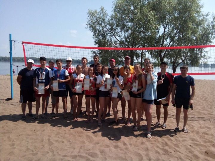 Пляжный волейбол принес в копилку Мамадышского района золотые и серебряные медали