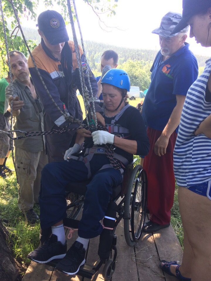 Мамадышские инвалиды покоряют "Юрюзань"