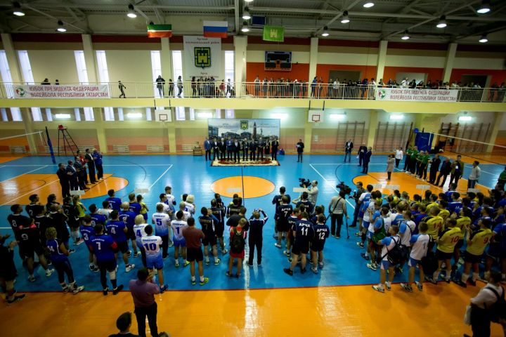 Волейбольная команда Мамадыша стала серебряным призером V Кубка президента Федерации волейбола Республики Татарстан