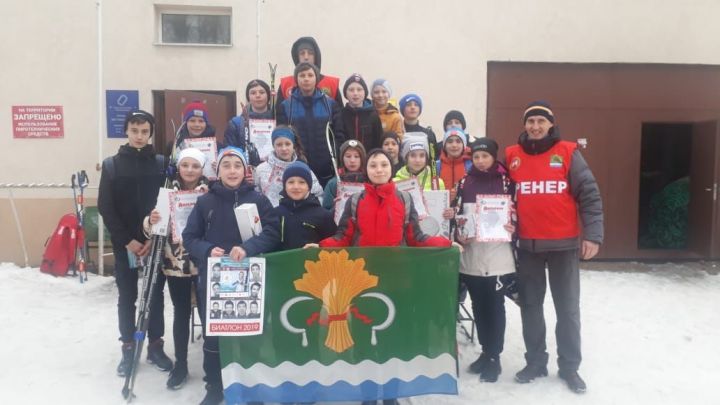 Стреляющие лыжники Мамадышского района поднялись на первую ступень пьедестала в республиканском Первенстве по биатлону