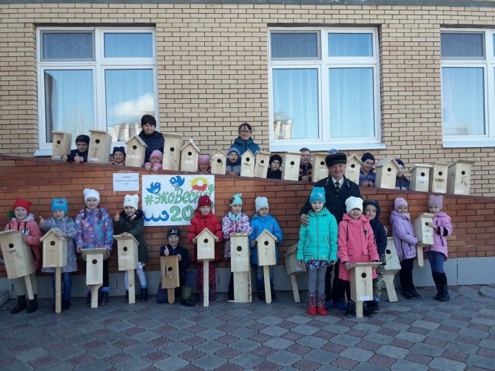 Мамадышские дошкольники активно участвуют в акции #Эковесна2019