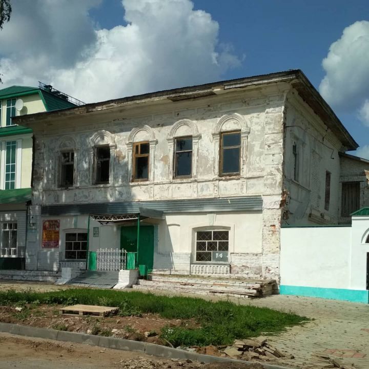 Старинное здание в центре Мамадыша реконструируют под музей Мам