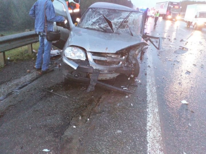 На трассе М7 в Мамадышском районе произошло ДТП с четырьмя пострадавшими
