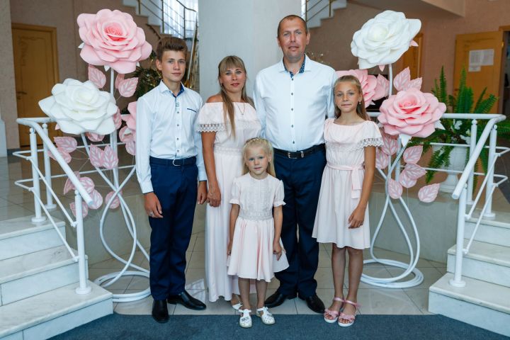 На VIP приеме у Президента Республики Татарстан побывала мамадышская семья