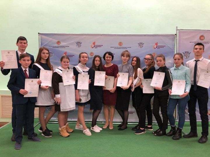 Мамадышские школьники стали призерами олимпиады по татарскому языку