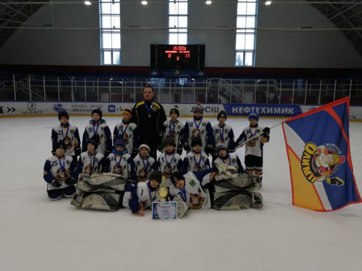 Мамадышская команда завоевала серебро в турнире по хоккею