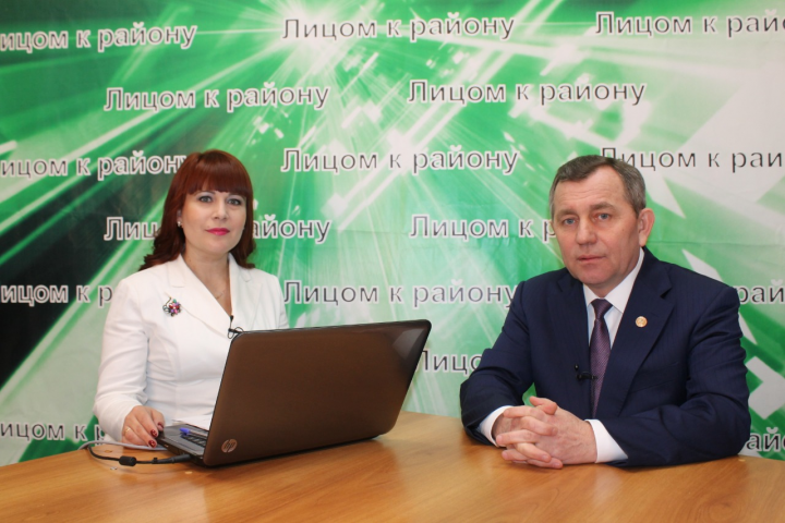 Глава района Анатолий Иванов выступит в эфире местного телеканала