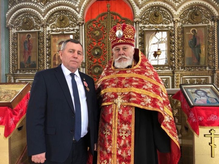 Глава Мамадышского района возведен в достоинство Кавалера Императорского и Царского Ордена Святого Станислава 3-ей степени