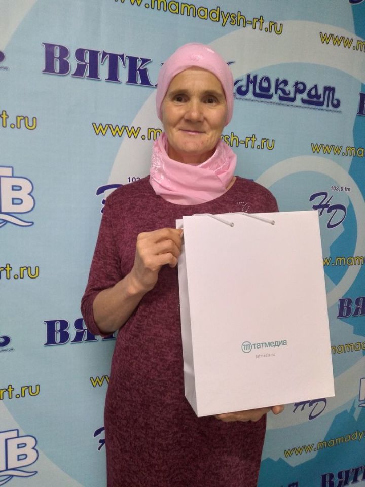 Жительница Мамадышского района прошла 5 километров ради победы в конкурсе "Угадай-ка"