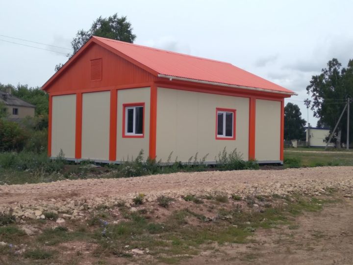 Медицина в оранжевых тонах: в Мамадышском районе строится новый ФАП