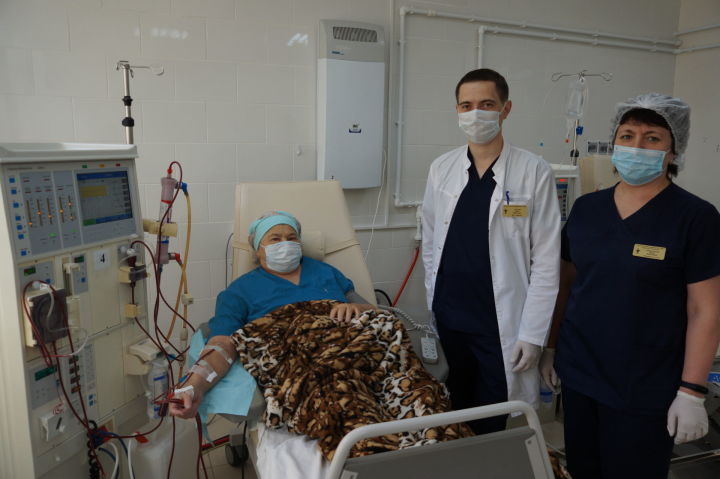 Диализная помощь пациентам в Мамадышской ЦРБ поборется за звание «100 лучших товаров России»