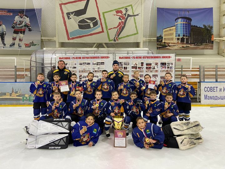 Мамадышская команда завоевала золото в турнире по хоккею
