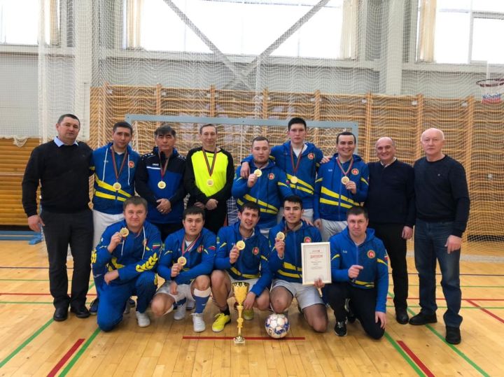 Муниципальные служащие Мамадышского района заняли 1 место по мини-футболу