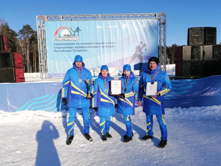 Мамадышские муниципалы завоевали серебро республиканских состязаний по лыжным гонкам