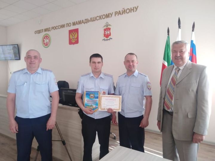 Мамадышский полицейский стал лучшим участковым Республики Татарстан